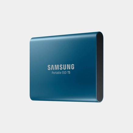 Taşınabilir SSD T5 USB 3.1 500GB (Mavi)