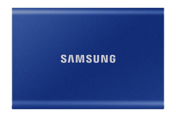 Mavi Taşınabilir SSD T7 USB 3.2 Gen 2 500GB (Mavi)