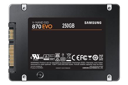 870 EVO SATA III 2.5" SSD 250GB